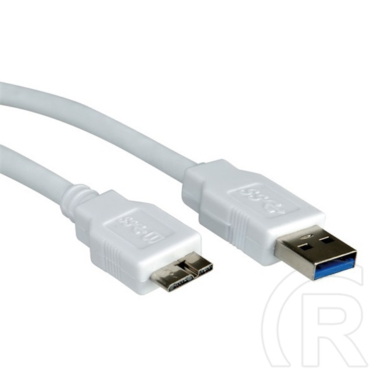 VALUE USB 3.0 adat- és töltőkábel (A dugó / Micro-B dugó, 15 cm)