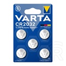 Varta CR2032 Lítium Gombelem 5db/csomag