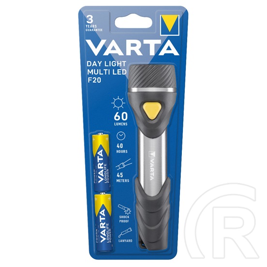 Varta Day Light Multi LED F20 elemlámpa 50%kal több lumen