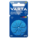 Varta Hallókészülék-elemek 675 BLI 6