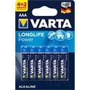 Varta Helps Longlife Power AAA elem (6db)