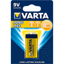 Varta Longlife alkáli elem (9V/6LR61, 1db)