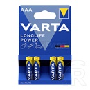 Varta Longlife Power AAA ceruza elem (4db)