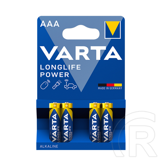Varta Longlife Power mikro/ AAA/ LR03 elem BL4