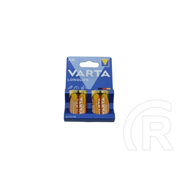 Varta Longlife ceruza/ AA/ LR06 elem BL4 (4db)