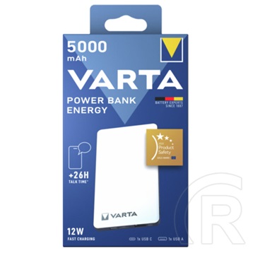 Varta Portable Power Bank Energy 5000mAh töltő