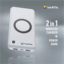 Varta Portable Wireless Powerbank+vezeték nélküli töltő 20.000mAh