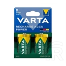 Varta Recharge Accu Power elem (D, LR20, 1.2V, 3000 mAh, Ni-MH, újratölthető) 2db/csomag