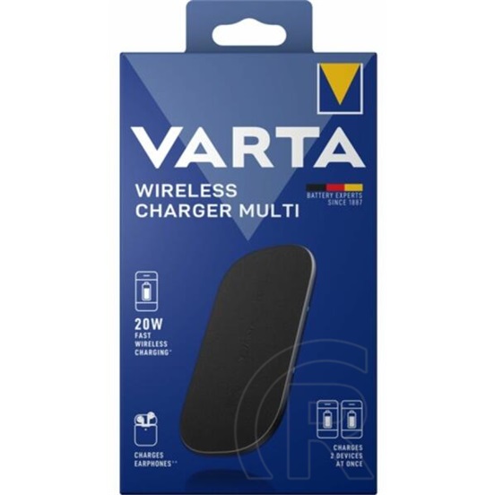 Varta Wireless Charger Multi vezeték nélküli gyorstöltő, dupla
