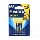 Varta energy tartós elem (aaa, r3, 1.5v, alkáli) 2db/csomag