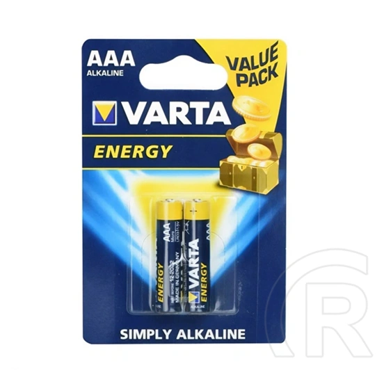 Varta energy tartós elem (aaa, r3, 1.5v, alkáli) 2db/csomag