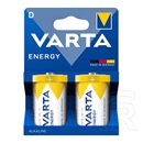 Varta energy tartós elem (d, lr20, 1.5v, alkáli) 2db/csomag
