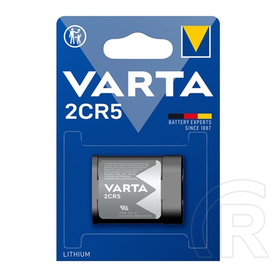 Varta fotóelem (2cr5, 6v, lítium) 1db/csomag