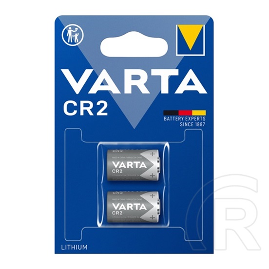 Varta fotóelem (cr2, 3v, lítium) 2db/csomag