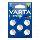 Varta gombelem (CR2016, 3v, lítium) 5db/csomag