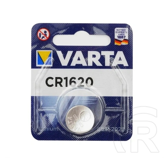 Varta gombelem (cr1620, 3v, lítium) 1db/csomag