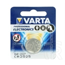 Varta gombelem (cr2025, 3v, lítium) 1db/csomag