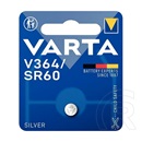 Varta gombelem (sr60, 1.55v, ezüst-oxid) 1db/csomag