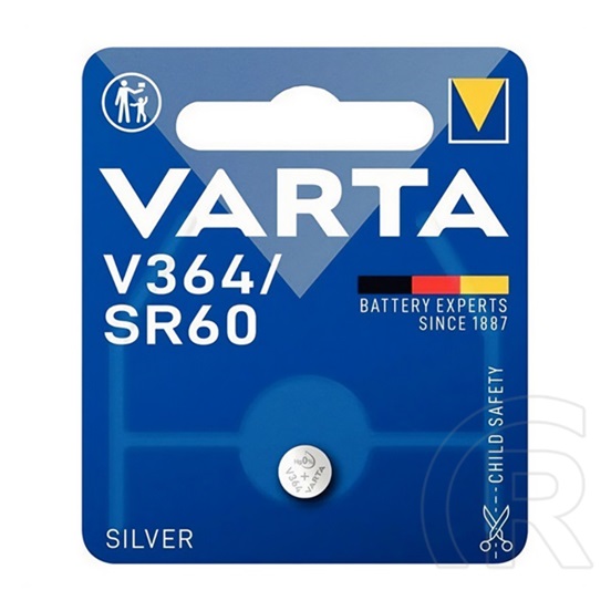Varta gombelem (sr60, 1.55v, ezüst-oxid) 1db/csomag