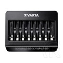 Varta lcd multi charger+ akkutöltő (240v, 8xaa/aaa elem kompatibilis, led kijelző) fekete
