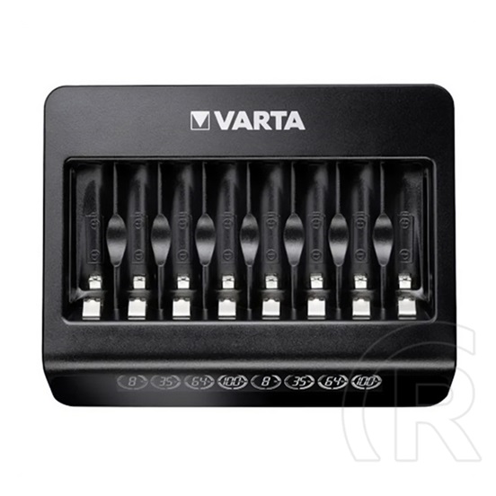 Varta lcd multi charger+ akkutöltő (240v, 8xaa/aaa elem kompatibilis, led kijelző) fekete