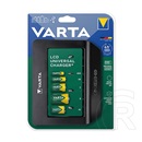 Varta lcd universal multi charger+ akkutöltő (240v, aaa/aa/c/d/9v elem kompatibilis, led kijelző) fekete