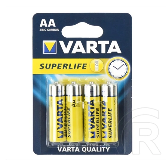 Varta tartós elem (aa, lr6, 1.5v, cink-szén) 4db/csomag