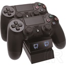 Venom PS4 dupla töltőállomás VS2732 (fekete, micro USB, 2 db, USB-kábel tartozék)