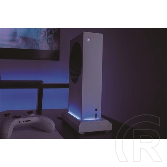 Venom Xbox Series S/X RGB LED állvány VS3510 (fehér, állítható RGB 8 szín, USB táp, 1x USB 2.0, 1x USB-C, 20 cm kábel)