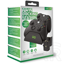 Venom Xbox Series S/X dupla töltőállomás + 2 akkumulátor (fekete, USB, VS2881)