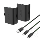 Venom Xbox Series S/X és One akkucsomag (1100 mAh, 2 db akkumulátor, 3 m töltőkábel, fekete, VS2882)