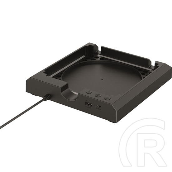 Venom Xbox Series X RGB LED állvány (fekete, USB tápellátás, 8 szín, 1x USB2.0, 1x USB-C, 20 cm kábel, VS2886)