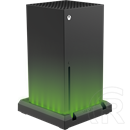 Venom Xbox Series X RGB LED állvány (fekete, USB tápellátás, 8 szín, 1x USB2.0, 1x USB-C, 20 cm kábel, VS2886)