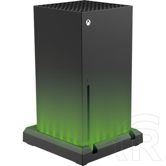 Venom Xbox Series X RGB LED állvány (fekete, USB tápellátás, 8 szín, 1x USB2.0, 1x USB-C, 20 cm kábel, VS2886)