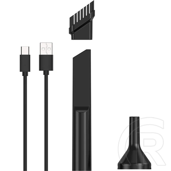 Venom tisztító mini porszívó VS3603 (2000 mAh, cserélhető HEPA szűrő, 3 tartozékfej, porszívó/levegőfúvó)