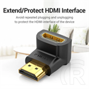 Vention adapter HDMI (M-F) (90°)