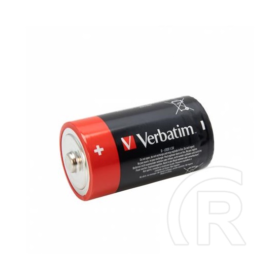 Verbatim Premium Type D R20 alkáli elem 2 db