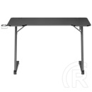 WhiteShark WS Helix Gamer asztal (120x60x1,6 cm, magasság 75 cm, teherbírás 75 kg, fekete)