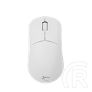 White Shark AERO-W WGM-5015W vezeték nélküli gamer egér (fehér, 5.000/10.000 DPI, 6 gomb, Pixart 3325, RGB, 2.4GHz, USB