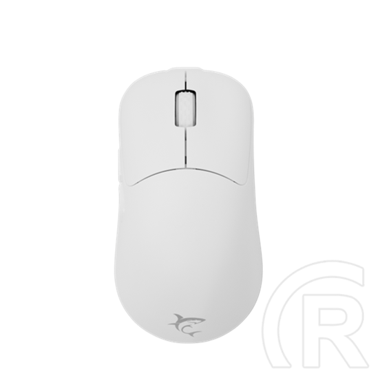 White Shark AERO-W WGM-5015W vezeték nélküli gamer egér (fehér, 5.000/10.000 DPI, 6 gomb, Pixart 3325, RGB, 2.4GHz, USB