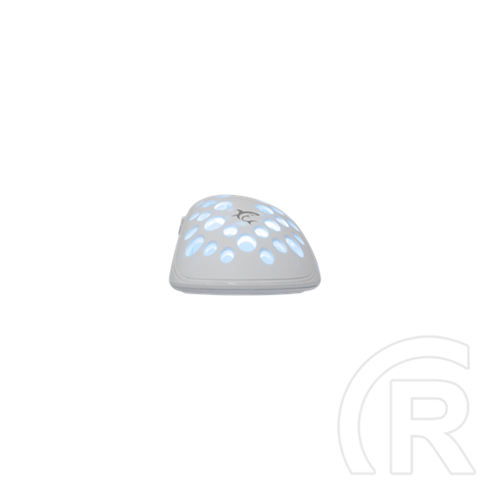 White Shark AZRAEL-W vezetékes gamer egér (optikai, 7200 DPI, 6 gomb, RGB, USB, 1,5 m, fehér)