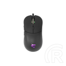 White Shark BAGDEMAGUS-B gamer egér (fekete, optikai, 6 gomb, 7200 DPI, RGB, 64 g)
