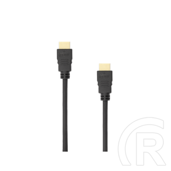 White Shark BOA-2 HDMI-HDMI kábel (HDMI M/M, 2 m, 8K, 60Hz, 48 Gbps, ARC, Ethernet, fekete)