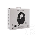 White Shark Butterfly-B GH-2442B vezeték nélküli gamer mikrofonos fejhallgató (Bluetooth, USB-C töltés, adapter, 40 mm,