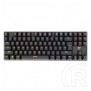 White Shark Commandos mechanikus gamer billentyűzet (Red Switches, USB, HU,fekete)