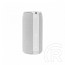 White Shark Conga bluetooth hordozható hangszóró (v5.0, 1800 mAh belső akku, 10 W, TWS, 4-6 óra, fehér)