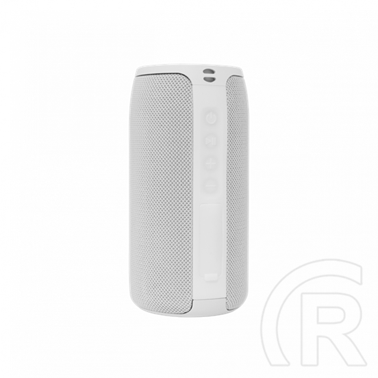 White Shark Conga bluetooth hordozható hangszóró (v5.0, 1800 mAh belső akku, 10 W, TWS, 4-6 óra, fehér)