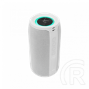 White Shark Conga bluetooth hordozható hangszóró (v5.0, 1800 mAh belső akku, 10 W, TWS, 4-6 óra, fehér)