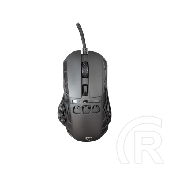 White Shark ECTOR-B GM-5016B vezetékes gamer egér (7 gombos, 7.200 DPI, Pixart PMW3327, RGB, USB, fekete)