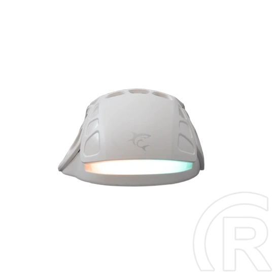 White Shark ECTOR-W GM-5016W gamer egér (vezetékes, optikai, 7 gombos, 7.200 DPI, RGB, fehér)